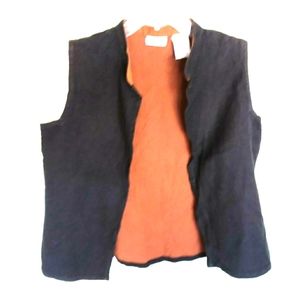 Brown/caramel cotton/rayon/linen